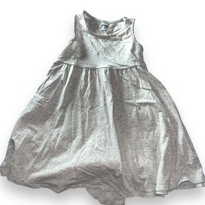 Pekkle Girl’s Grey Sleeveless Dress Size Small / 6